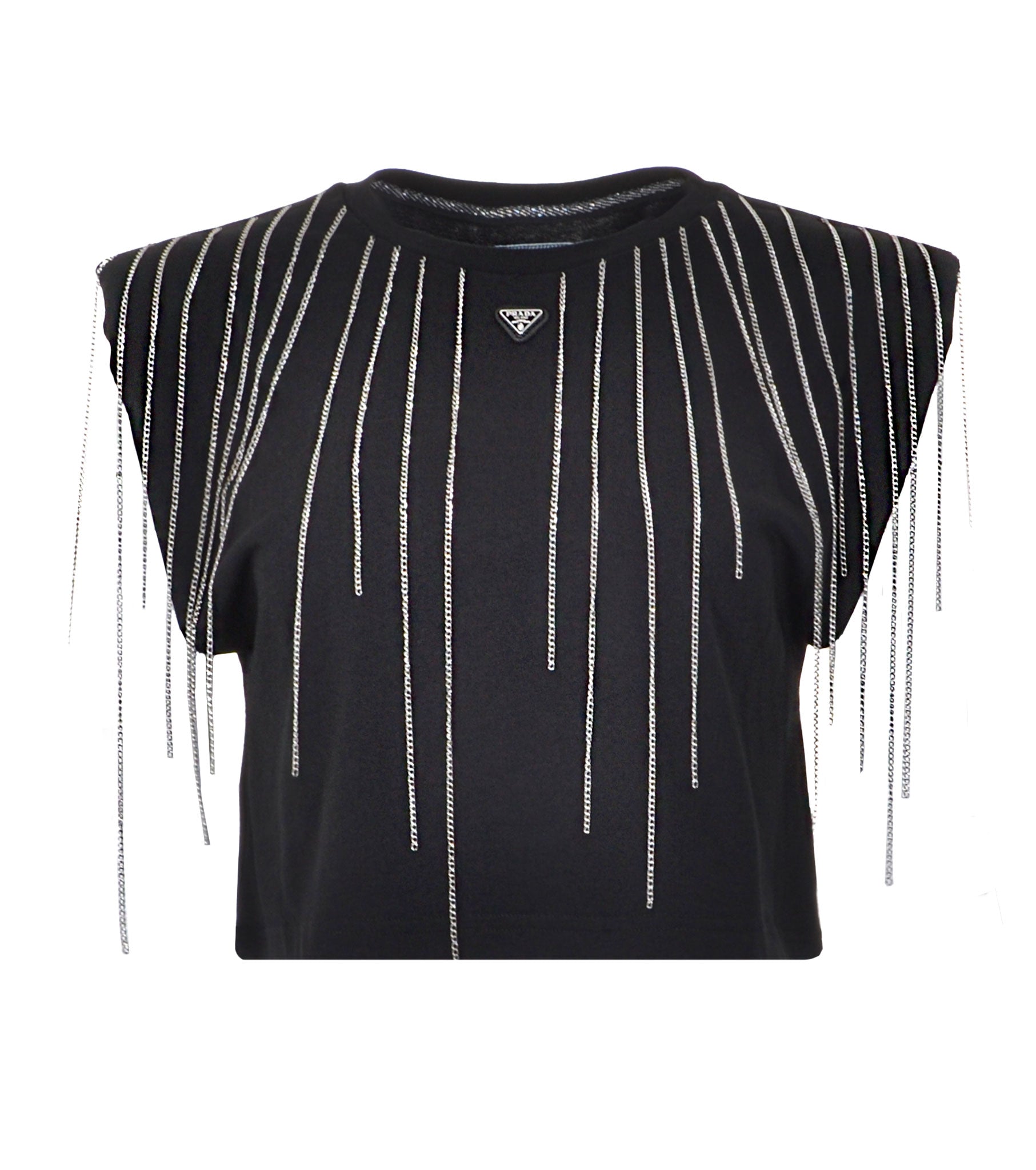 Top with Decorative Fringes