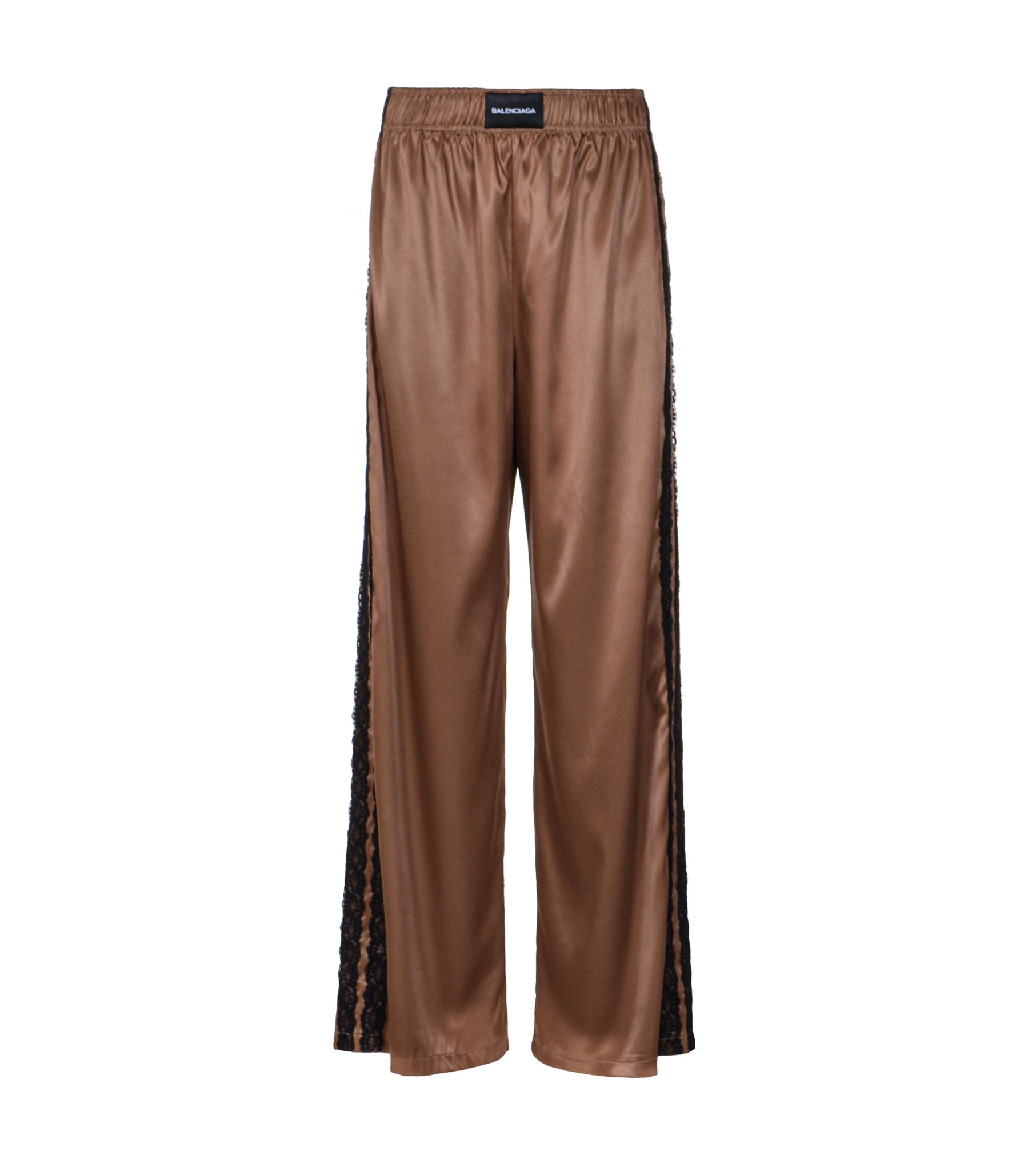 Satin trousers